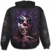 Sweat-shirt homme gothique  visage de clown sanguinaire