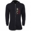 Sweat-shirt homme queue de poisson avec la Mort à chaine de combat