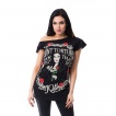 T-shirt femme Torture Off Shoulder T - Heartless