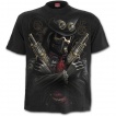 T-shirt gothique enfant avec bandit Steam Punk et crane  rouages