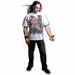 T-shirt homme avec mains de zombies tueurs - blanc