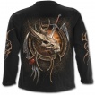 T-shirt homme manches longues  Centaure chasseur de dragon