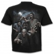 T-shirt homme noir à zombies enfermés