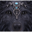 Tête de loup déco murale à symboles lunaires - Nemesis Now (30cm)