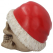 Tte de mort  bonnet de noel (15.5cm)