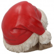 Tte de mort  bonnet de noel (15.5cm)