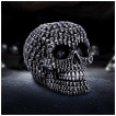 Tête de mort déco composée de multiple petits crânes (15cm)