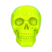 Tte de mort psychdlique jaune fluo (15.5cm) - Nemesis Now