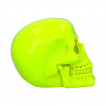 Tte de mort psychdlique jaune fluo (15.5cm) - Nemesis Now