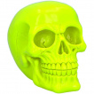 Tte de mort psychdlique jaune fluo (15.5cm) - Nemesis Now