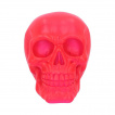 Tte de mort psychdlique rose fluo (15.5cm) - Nemesis Now