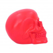 Tte de mort psychdlique rose fluo (15.5cm) - Nemesis Now