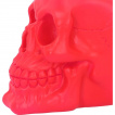 Tte de mort psychdlique rose fluo (15.5cm) - Nemesis Now