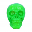 Tte de mort psychdlique vert fluo (15.5cm) - Nemesis Now