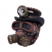 Tte dco steampunk  masque cuivr et chapeau - Nemesis Now