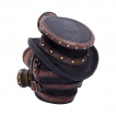 Tte dco steampunk  masque cuivr et chapeau - Nemesis Now