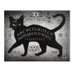 Toile canevas  Chat noir ouija Spirit Board - Alchemy (19x25cm)