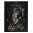 Toile canevas à veuve noire tatouée - Alchemy (19x25cm)