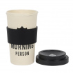 Travel mug en bambon  chauve-souris 