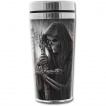 Travel mug thermos gothique avec squelette chercheur d'âmes