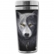 Travel mug thermos loup