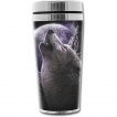 Travel mug thermos loup