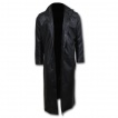 Trench homme similicuir  loup inspiration Yin et Yang