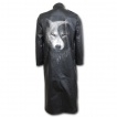 Trench homme similicuir  loup inspiration Yin et Yang