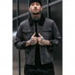 Veste en jean's fourre Sherpa Denim Jacket - Noir  - Brandit