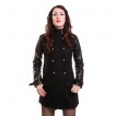 Veste femme noire goth-rock 