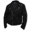 Veste gothique homme avec aigle, fleur de lys et crane