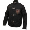 Veste gothique homme avec dragon flamboyant