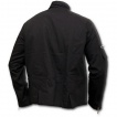 Veste gothique homme noire avec mousquetons