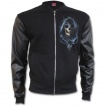 Veste gothique homme style bomber avec La mort entourée d'âmes
