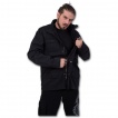 Veste homme noire style militaire