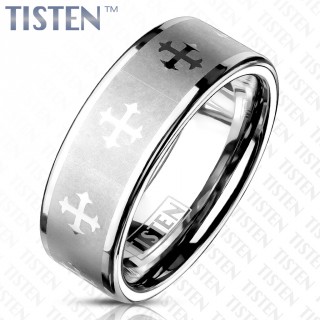 Bague homme tisten Silver cross