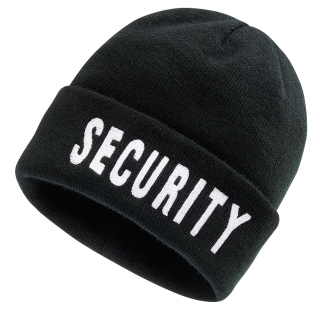 Bonnet noire homme brod SECURITY  - Brandit