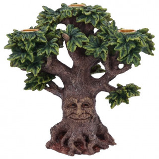 Bougeoir en forme d'arbre enchant (21,5cm)