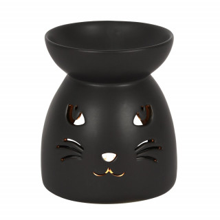 Brleur d'huile chat noir