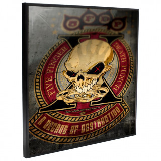 Cadre dco mural Five Finger Death Punch - Decade of Destruction - 32cm