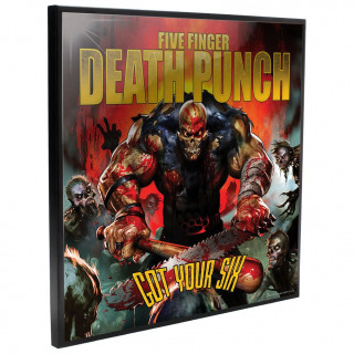 Cadre dco mural Five Finger Death Punch - Got Your Six - 32cm