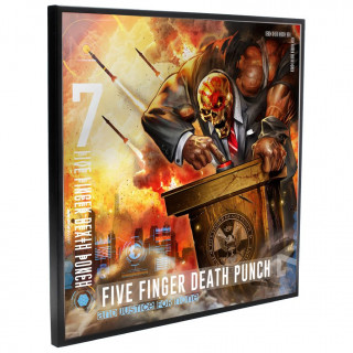 Cadre dco mural Five Finger Death Punch - Justice for None - 32cm