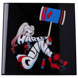 Cadre déco mural Harley Quinn - Batman  (32cm)