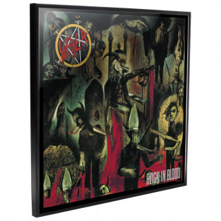 Cadre dco mural Slayer - Reign in Blood - 32cm