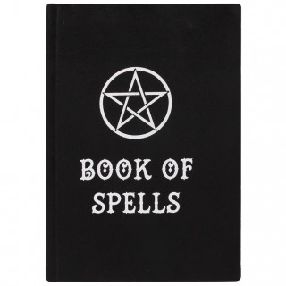 Carnet de notes / journal A5 "Book of Spells" (traduction : livre de sorts)