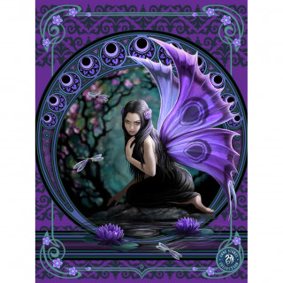 Carte postale Effets 3D  fe des bois Naiad - Anne Stokes