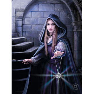 Carte postale Effets 3D fe de la lumire - Anne Stokes