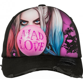 Casquette HARLEY QUINN - MAD LOVE (licence officielle)