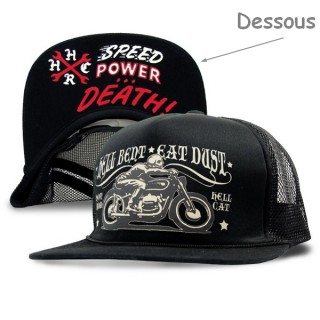 Casquette "HELL BENT EAT DUST BIKE" - Hot Rod Hellcat