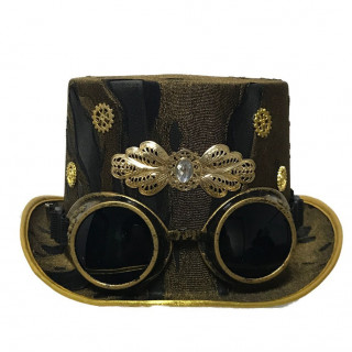 Chapeau d'inspiration Steampunk